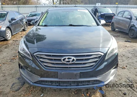2016 Hyundai Sonata Sport из США, поврежденный, VIN 5NPE34AF3GH261823